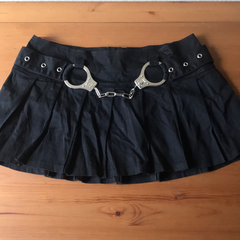 NWOT Halloween Sexy Pleated Cop Skirt